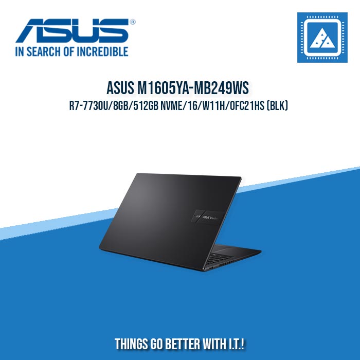 ASUS M1605YA-MB249WS R7-7730U/8GB/512GB NVME | BEST FOR STUDENTS AND FREELANCERS ASUS M1605YA-MB249WS R7-7730U/8GB/512GB NVME | BEST FOR STUDENTS AND FREELANCERS
